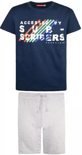 Energiers Παιδικό Σετ με Σορτς Καλοκαιρινό 2τμχ Navy Μπλε