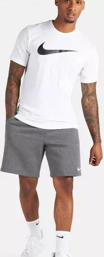 Nike Team Park 20 Αθλητική Ανδρική Βερμούδα Γκρι