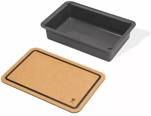 Works Μπασίνα με Καπάκι & Δίσκο Κοπής Weber