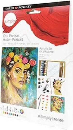 Σετ Ζωγραφικής Daler Rowney Simply Activity με Λάδια 16τμχ