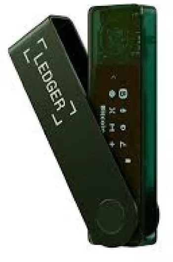 Cryptocurrency Wallet Ledger Nano X Emerald Green