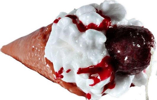 Πασχαλινή Λαμπάδα Στρογγυλή Χειροποίητη Παγωτό 20x6x6cm Medium