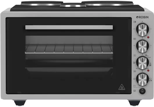 Robin Ηλεκτρικό Φουρνάκι 42lt με 3 Εστίες