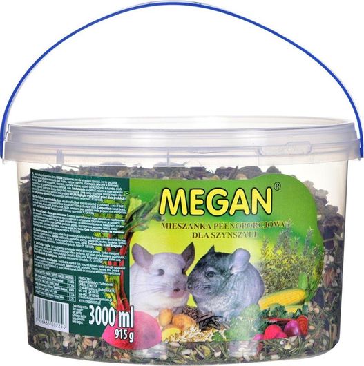 Τροφή Megan Pokarm Τρωκτικών 3000ml