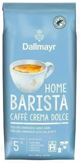 Dallmayr Barista Crema Dolce Coffee Beans 1kg