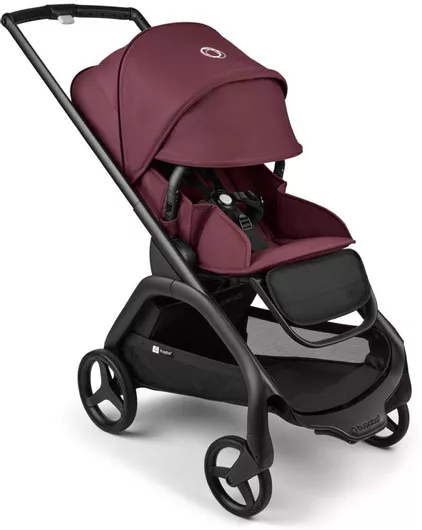 Καρότσι Μωρού Bugaboo Dragonfly Ρυθμιζόμενο Kατάλληλο από 6+ Mηνών Black/Dark Cherry 9.9kg