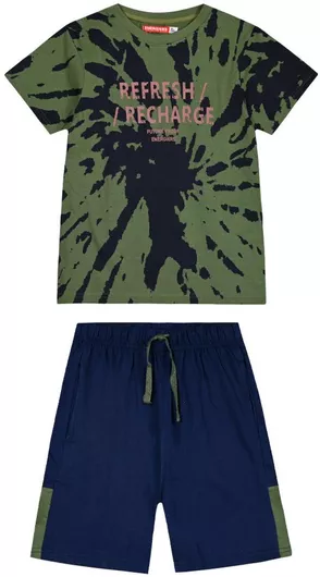 Energiers Σετ Καλοκαιρινό 2τμχ Navy Μακό