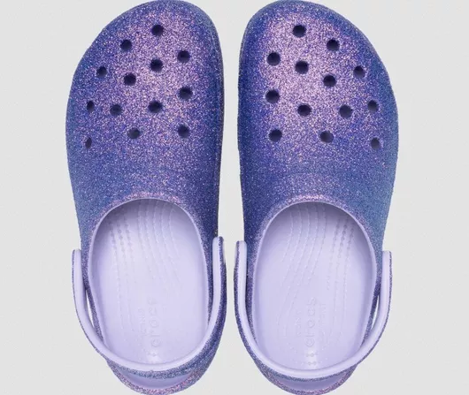 Crocs Classic Platform Γυναικεία Σαμπό Μοβ
