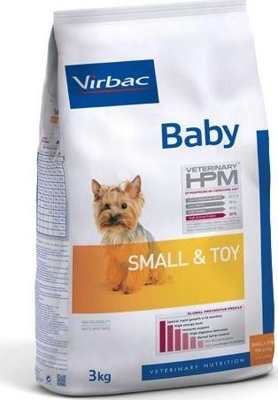 Virbac Baby Small & Toy 1.5kg Ξηρά Τροφή για Κουτάβια Μικρόσωμων Φυλών με Χοιρινό και Κοτόπουλο