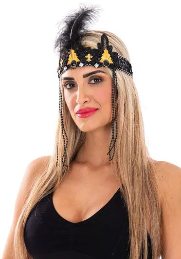 Αποκριάτικο Αξεσουάρ Καπέλο Τσάρλεστον 17cm