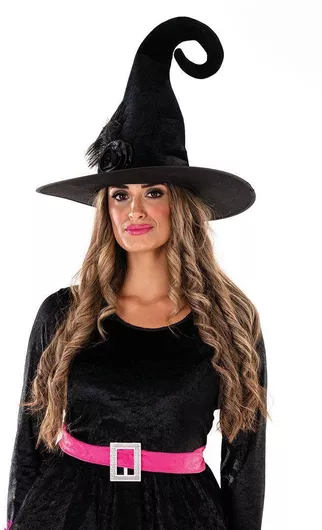 Αποκριάτικο Αξεσουάρ Καπέλο Μάγισσας