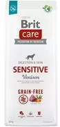 Brit Care Digestion & Skin Sensitive 12kg Ξηρά Τροφή χωρίς Σιτηρά & Γλουτένη για Ενήλικους Σκύλους με Ελάφι