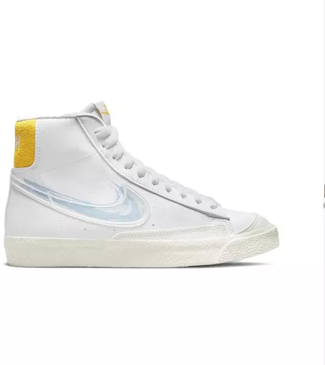 Nike Παιδικά Sneakers High Blazer Mid 77 Λευκό