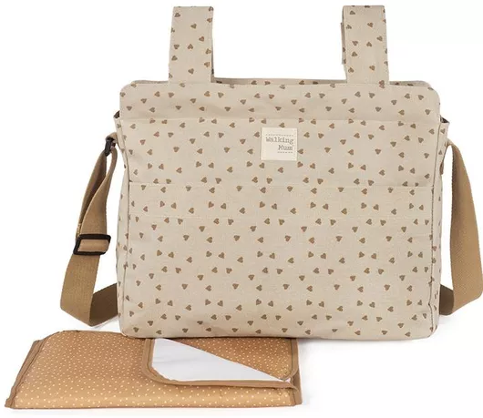 Τσάντα Αλλαξιέρα Poppy | Walking Mum 1120800321 Cinnamon Hearts