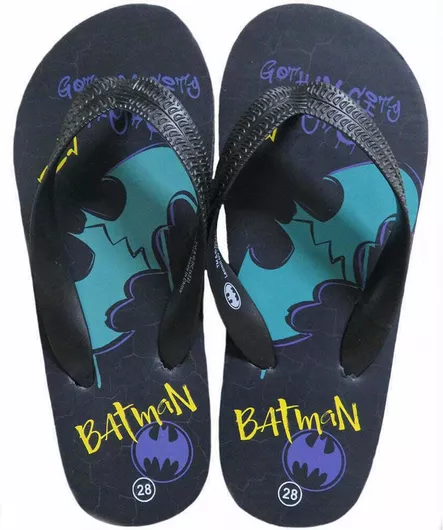 Batman Παιδικές Σαγιονάρες Flip Flops Μαύρο