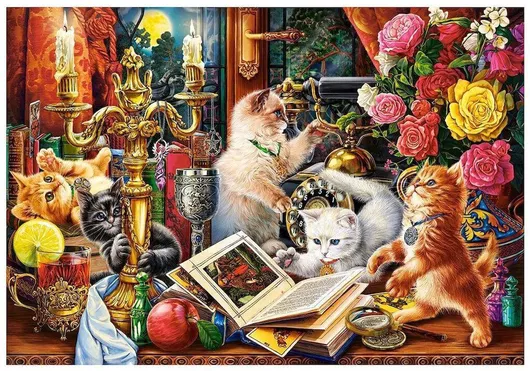 Puzzle Kittens 2D 1000 Κομμάτια