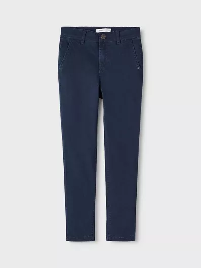 Name It Παιδικό Παντελόνι Chino Υφασμάτινο Navy Μπλε