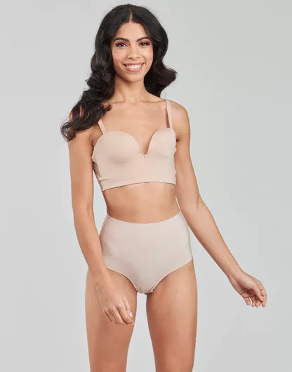 Wonderbra Ultimate Backless Μπεζ Σουτιέν Push Up