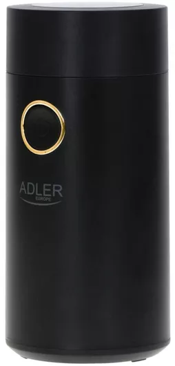 Ηλεκτρικός Μύλος Καφέ Adler 150W με Χωρητικότητα 75gr Μαύρο