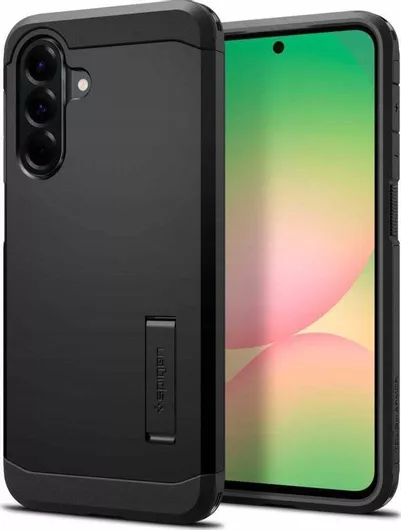 Spigen Tough Armor Back Cover Πλαστικό/Σιλικόνης Μαύρο Samsung Galaxy A56 5G