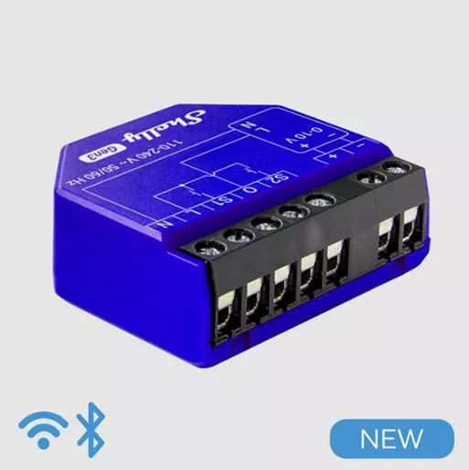 Ενδιάμεσος Διακόπτης Shelly Plus 0-10v Dimmer
