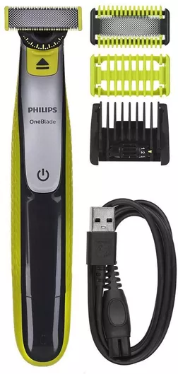 Philips OneBlade 360 QP2834/23 Ξυριστική Μηχανή Προσώπου / Σώματος Επαναφορτιζόμενη