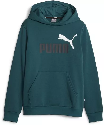 Puma Παιδικό Φούτερ με Κουκούλα Πράσινο ESS 2