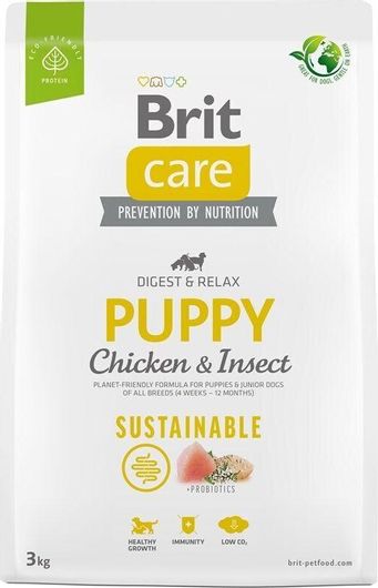 Brit Care Puppy 3kg Ξηρά Τροφή χωρίς Γλουτένη για Κουτάβια με Κοτόπουλο