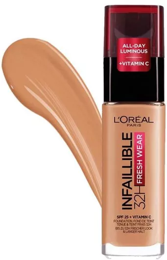 Make Up L'Oreal Paris Infaillible 32h Fresh Wear Liquid SPF25 300 Amber 30ml