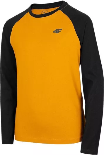 4F Παιδική Χειμερινή Μπλούζα Μακρυμάνικη Κίτρινο