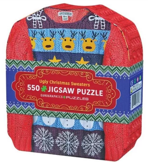 Ugly Christmas Sweaters Puzzle 2D 550 Κομμάτια