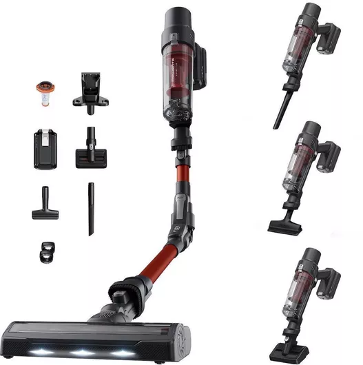 Rowenta X-Pert Flex 7.60 Επαναφορτιζόμενη Σκούπα 2 σε 1 Stick & Χειρός 18V Μαύρη