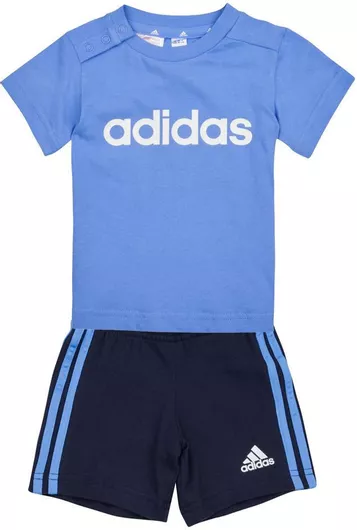 adidas Παιδικό Σετ με Σορτς Καλοκαιρινό 2τμχ Μπλε