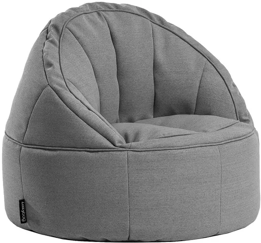 Πουφ Πολυθρόνα Linde 70x70x75cm Γκρι