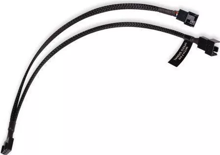 Fan Alphacool Cable Y-splitter 4-pin To 2x 4-pin Pwm 30cm Black