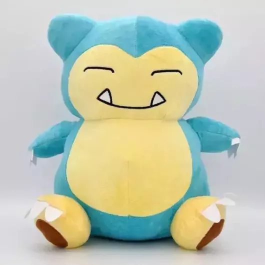 Λούτρινο Pokemon Snorlax 30 cm