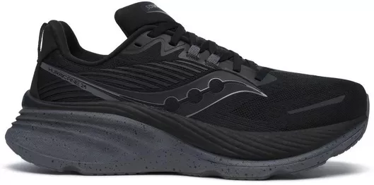 Saucony Hurricane 24 Ανδρικά Αθλητικά Παπούτσια Running Black Shadow