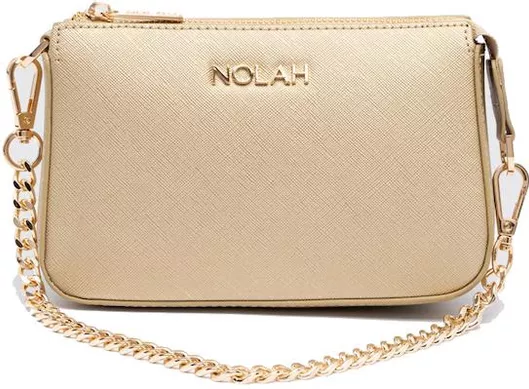 Γυναικεία Τσάντα Ώμου Nolah Zozephine Χρυσή