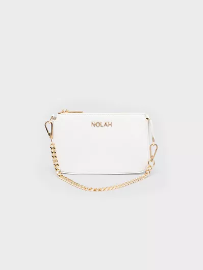 Γυναικεία Τσάντα Ώμου Nolah Zozephine Λευκή