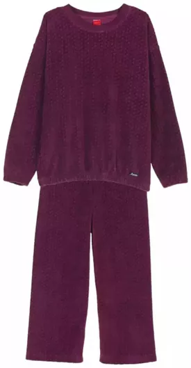 Joyce Παιδικό Σετ με Παντελόνι Χειμερινό 2τμχ Purple Purple Repousse