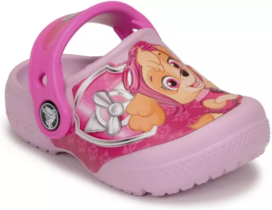 Crocs Paw Patrol Παιδικά Ανατομικά Σαμπό Θαλάσσης Ροζ