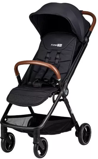 Καρότσι Μωρού FreeOn Bold Kατάλληλο για Nεογέννητο Black 6.9kg