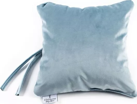 Διακοσμητικό Μαξιλάρι Κούνιας Joma Home Velutto 30x30cm Γαλάζιο