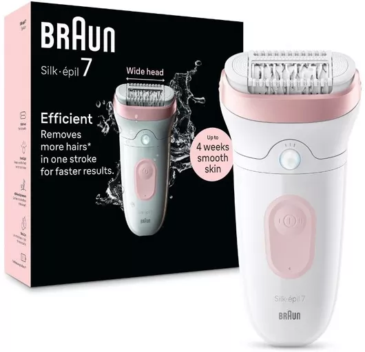 Braun Silk Epil 7 Αποτριχωτική Μηχανή Epilator για Σώμα & Μπικίνι SE7-000