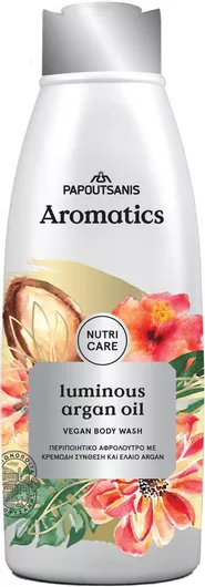 Papoutsanis Λάδι για Ντους Luminous Agran Oil 600ml