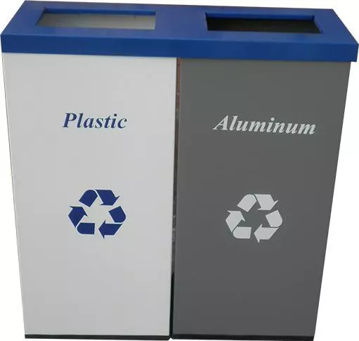 Κάδος Ανακύκλωσης Molyto Μεταλλικός 40.10.075 2x60lt Πολύχρωμος