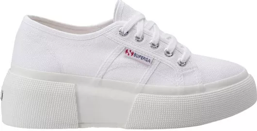Superga Bubble Flatforms Λευκά