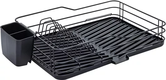 Στεγνωτήρας Νεροχύτη Estia Μεταλλικός σε Μαύρο Χρώμα 30.7x43.3x10.5cm