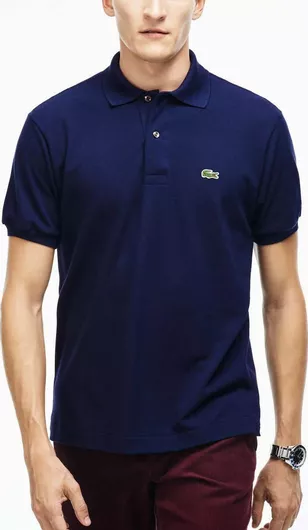 Lacoste Ανδρική Μπλούζα Κοντομάνικη Polo Navy Μπλε