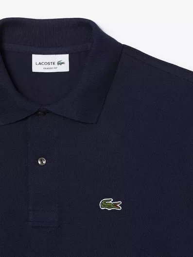 Lacoste Ανδρική Μπλούζα Κοντομάνικη Polo Navy Μπλε